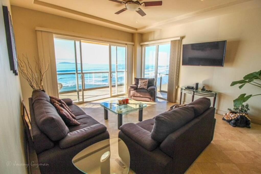 Access - Beach Penthouse Papas And Beer 2 Miles Wifi 로사리토 외부 사진